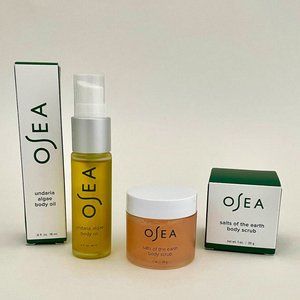 OSEA Malibu Undaria Algae Body Oil and Salts of the Earth Scrub – Travel Sizes